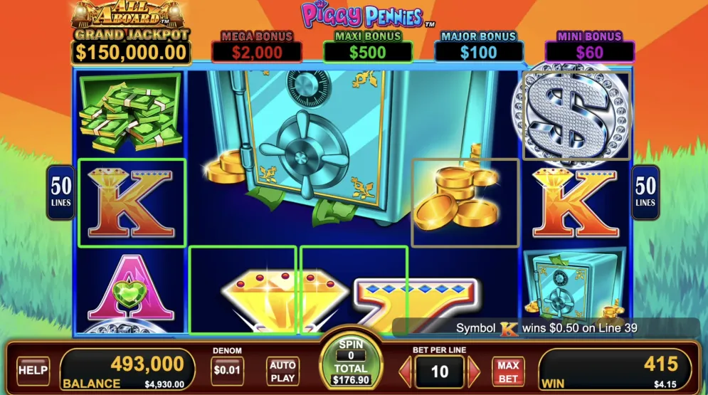 All Aboard Piggy Pennies 