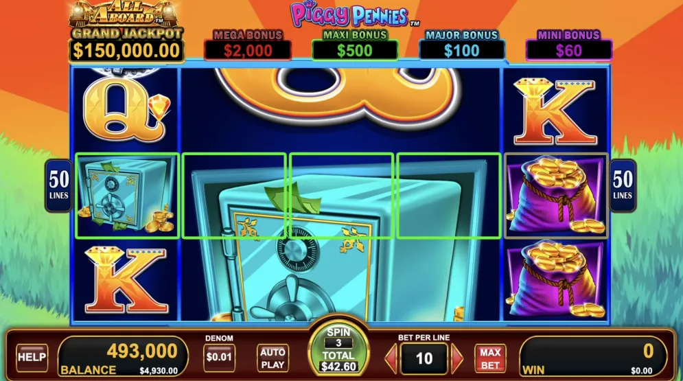 All Aboard Piggy Pennies demo